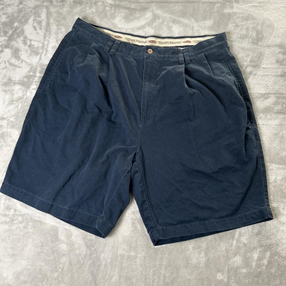 Tommy Bahama Boracay Shorts Mens 38 Black Relaxed Fit Casual